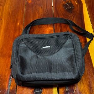 Philips Black DVD Player Bag X1
